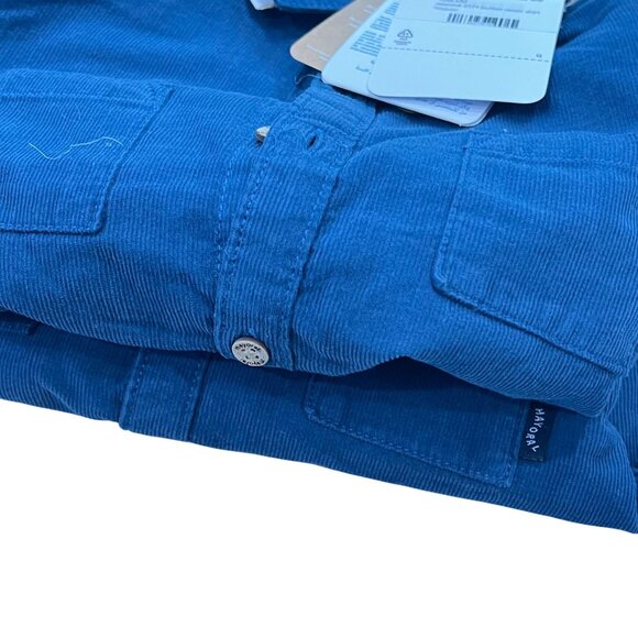 Mayoral Baby & Toddler Button-Down Blue Corduroy Shirt NWT Soft Fabric 18 Months - Picture 2 of 4